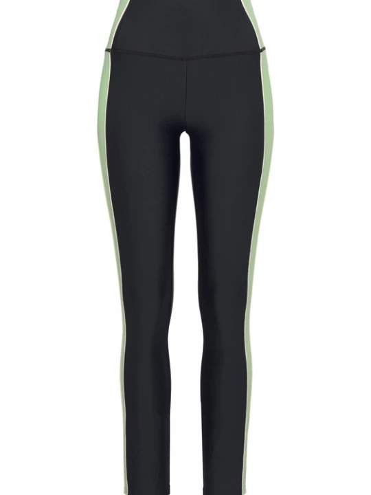 Foto van product LASCANA ACTIVE Sportbroek groen / zwart