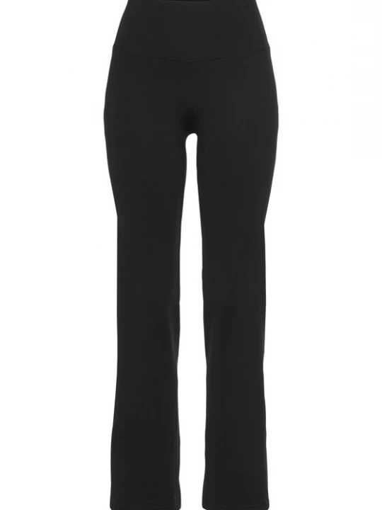 Foto van product LASCANA ACTIVE Sportbroek zilvergrijs / zwart