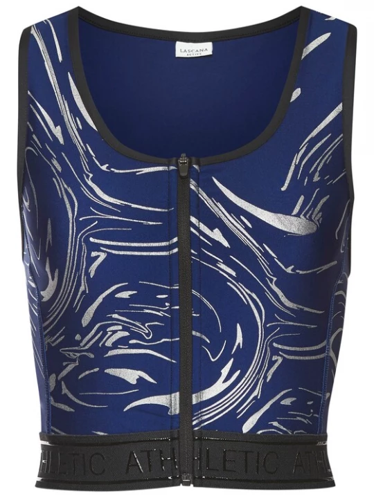 Foto van product LASCANA ACTIVE Sporttop navy / zilver