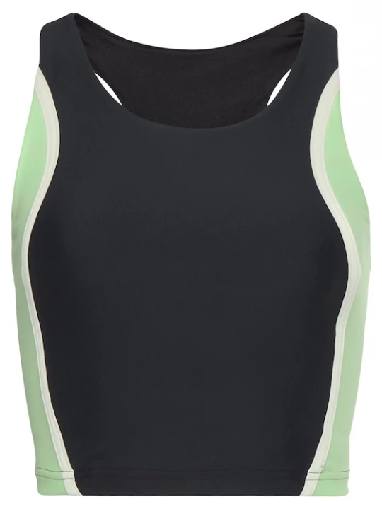 Foto van product LASCANA ACTIVE Top ecru / mintgroen / zwart