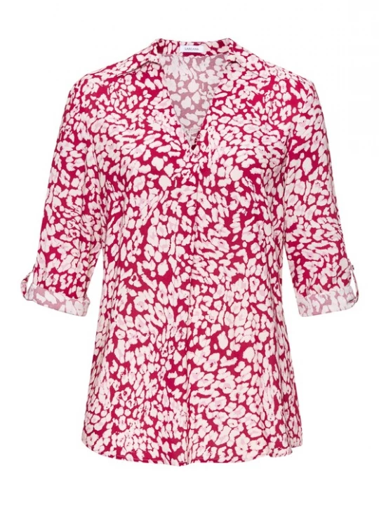 Foto van product LASCANA Blouse bloedrood / wit