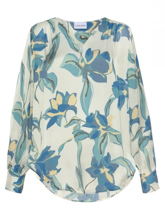 Foto van product LASCANA Blouse crème / lichtblauw