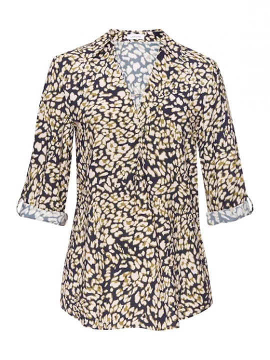 Foto van product LASCANA Blouse crème / navy / olijfgroen