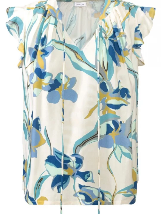 Foto van product LASCANA Blouse gemengde kleuren / wit