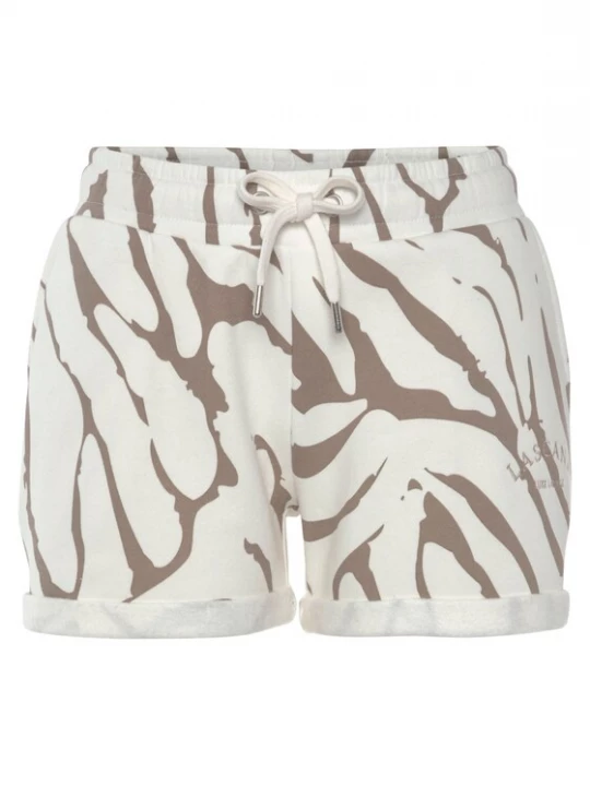 Foto van product LASCANA Broek beige / wit