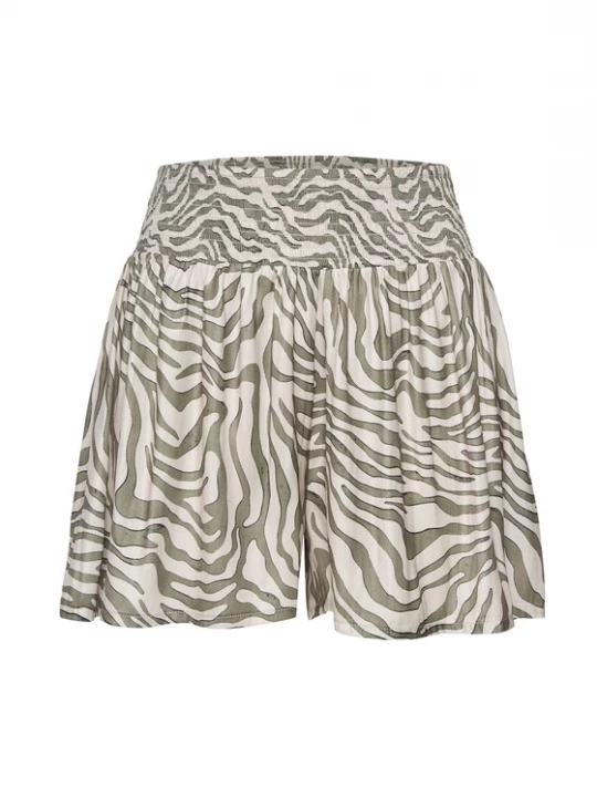 Foto van product LASCANA Broek ecru / olijfgroen