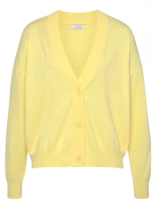 Foto van product LASCANA Gebreid vest geel