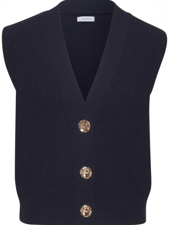 Foto van product LASCANA Gebreide bodywarmer navy