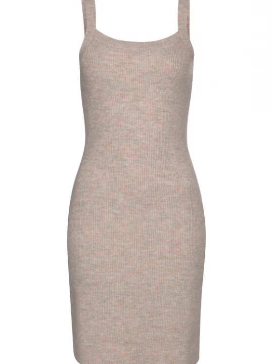 Foto van product LASCANA Gebreide jurk beige