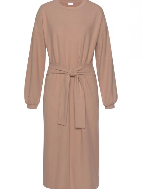 Foto van product LASCANA Gebreide jurk taupe