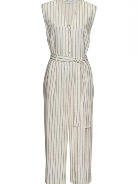 Foto van product LASCANA Jumpsuit crème / grijs