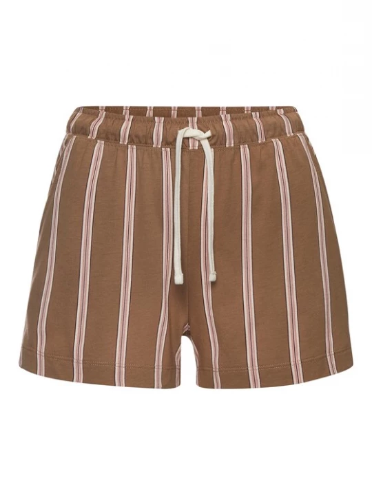 Foto van product LASCANA Korte pyjama brokaat / rosa / zwart / wit