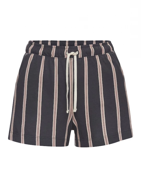 Foto van product LASCANA Korte pyjama lichtbeige / antraciet / oudroze / zwart