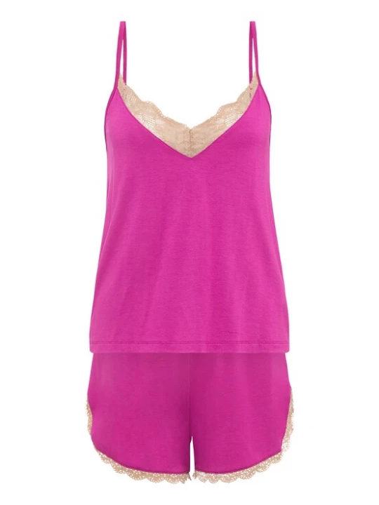 Foto van product LASCANA Korte pyjama magenta