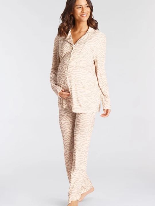 Foto van product LASCANA Pyjama camel / ecru