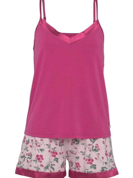 Foto van product LASCANA Pyjama groen / pink / poederroze