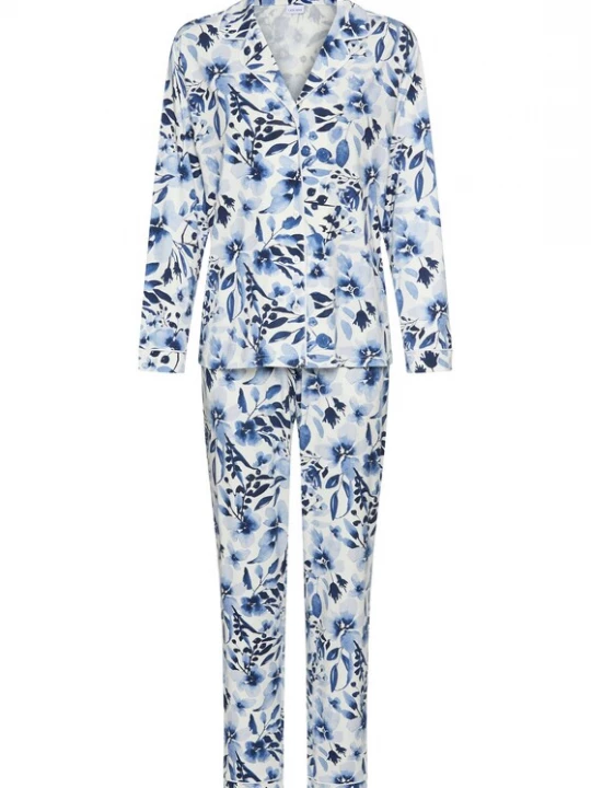 Foto van product LASCANA Pyjama marine / saffier / wit