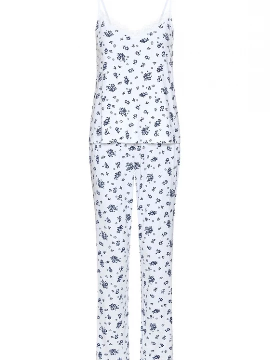 Foto van product LASCANA Pyjama marine / wit