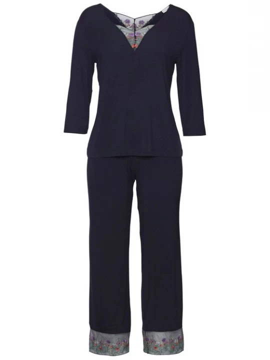 Foto van product LASCANA Pyjama nachtblauw / gemengde kleuren