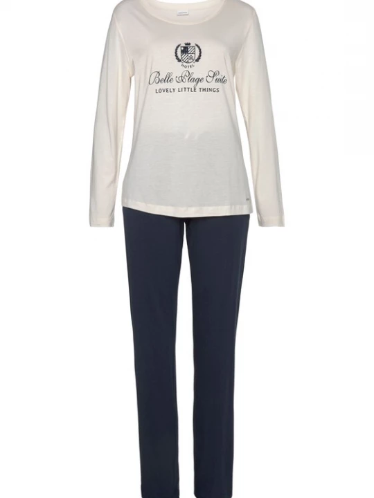 Foto van product LASCANA Pyjama navy / wit