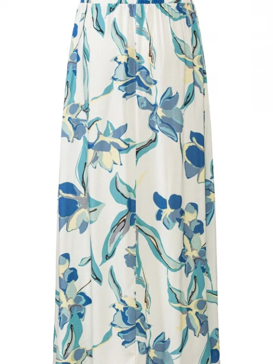 Foto van product LASCANA Rok blauw / pasteelgeel / petrol / wit