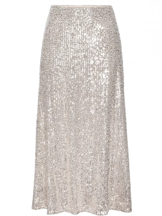 Foto van product LASCANA Rok champagne / zilver
