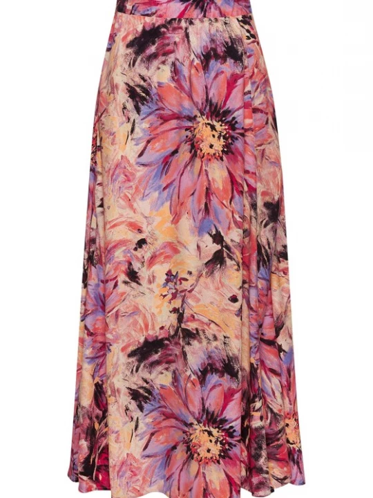 Foto van product LASCANA Rok lila / oranje / pink / poederroze