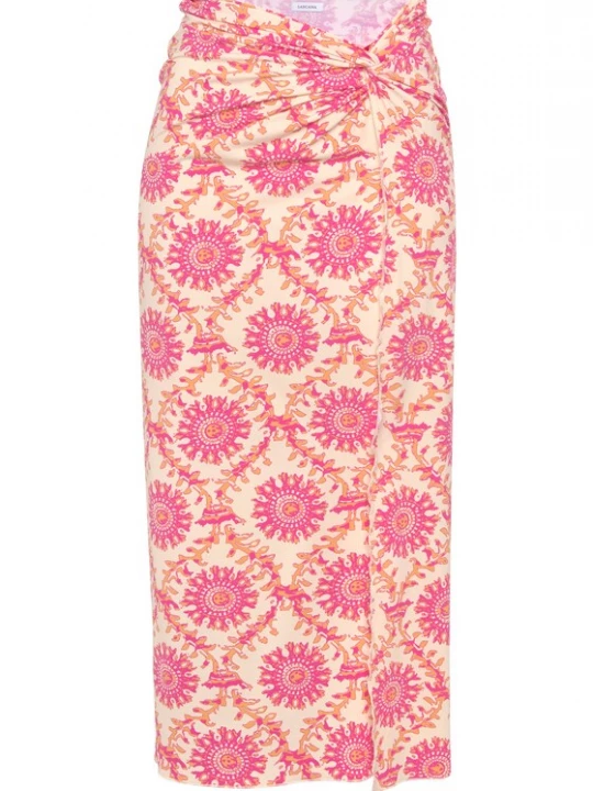 Foto van product LASCANA Rok pasteelgeel / pink