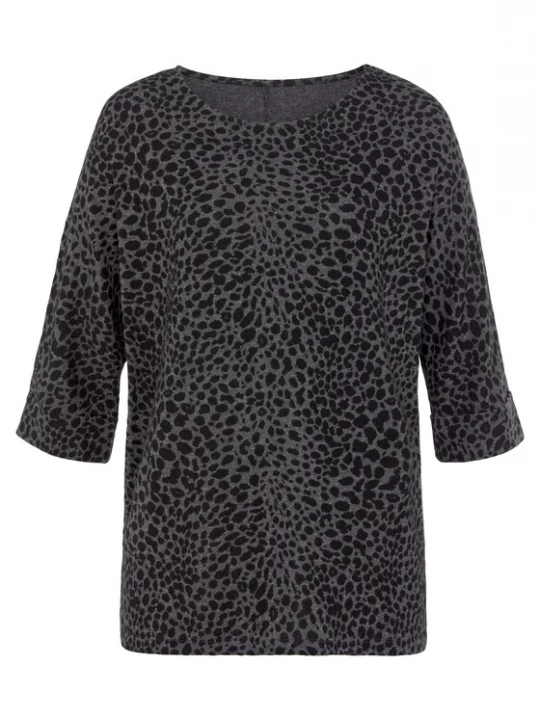 Foto van product LASCANA Shirt antraciet / zwart