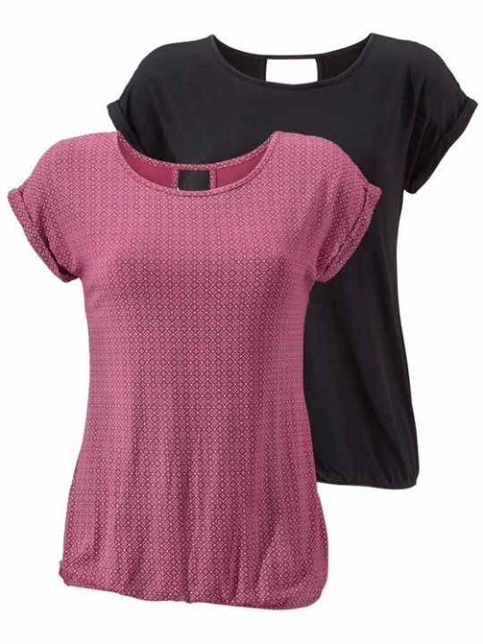 Foto van product LASCANA Shirt bessen / zwart