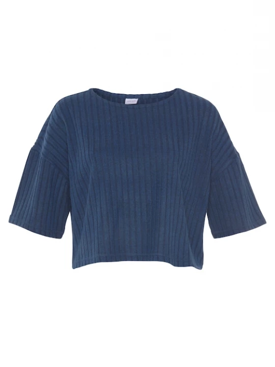 Foto van product LASCANA Shirt blauw gemêleerd