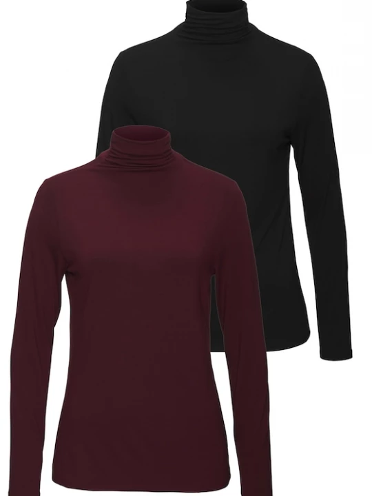 Foto van product LASCANA Shirt bourgogne / zwart