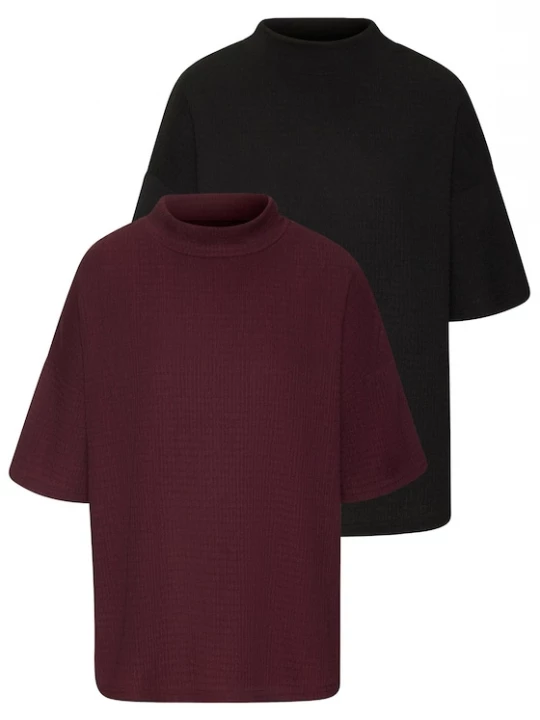 Foto van product LASCANA Shirt cyclaam / zwart