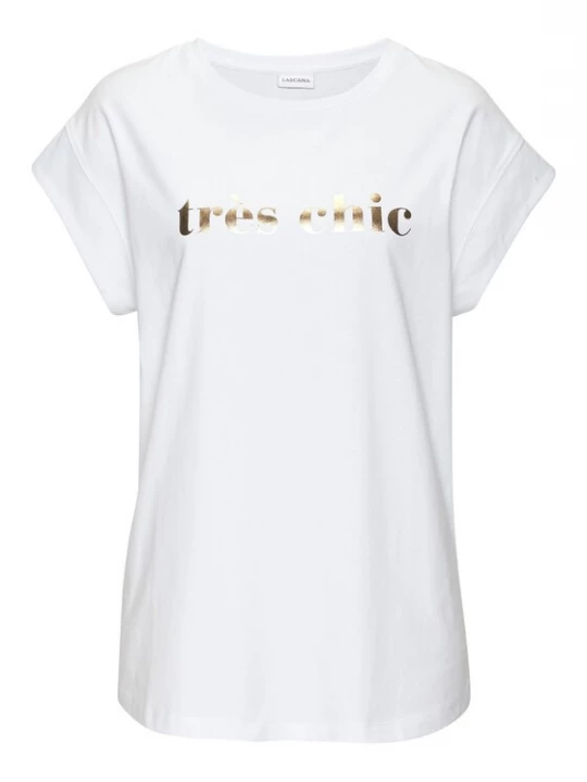 Foto van product LASCANA Shirt goud / wit