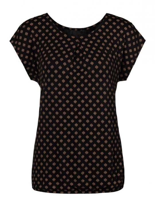 Foto van product LASCANA Shirt lichtbeige / zwart