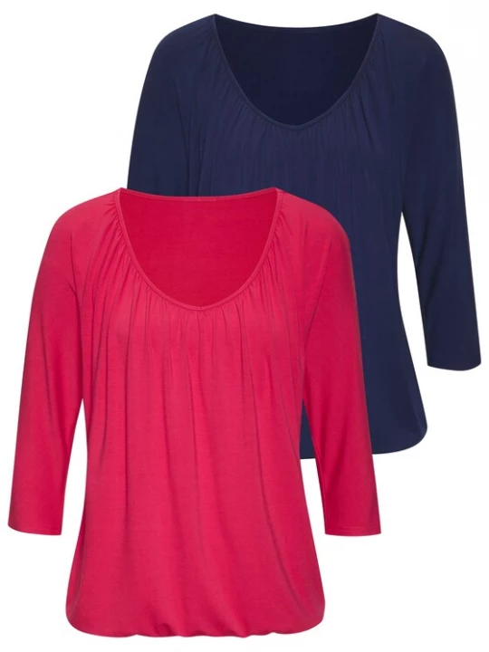 Foto van product LASCANA Shirt marine / rood