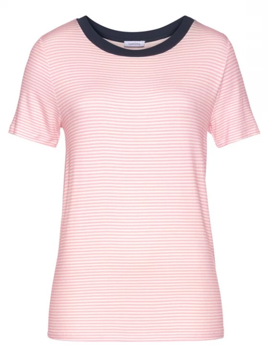 Foto van product LASCANA Shirt navy / lichtroze / wit