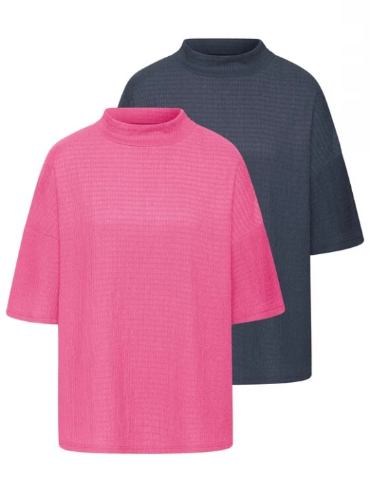Foto van product LASCANA Shirt navy / pink
