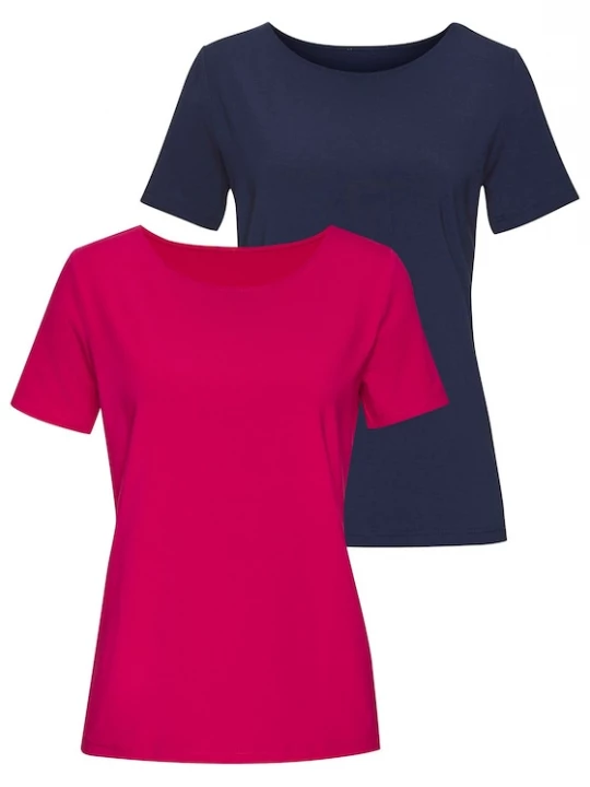 Foto van product LASCANA Shirt navy / rood