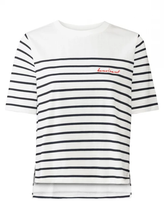 Foto van product LASCANA Shirt oranje / zwart / wit