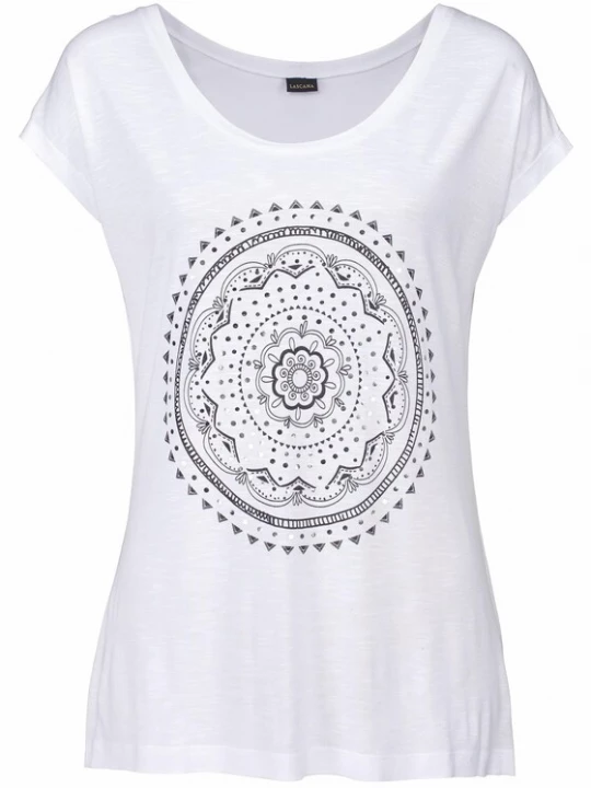 Foto van product LASCANA Shirt zwart / wit