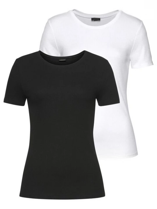Foto van product LASCANA Shirt zwart / wit