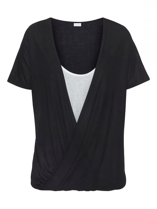 Foto van product LASCANA Shirt zwart / wit