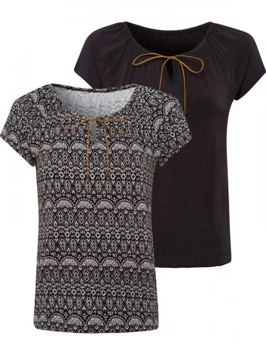 Foto van product LASCANA Shirt zwart / wit