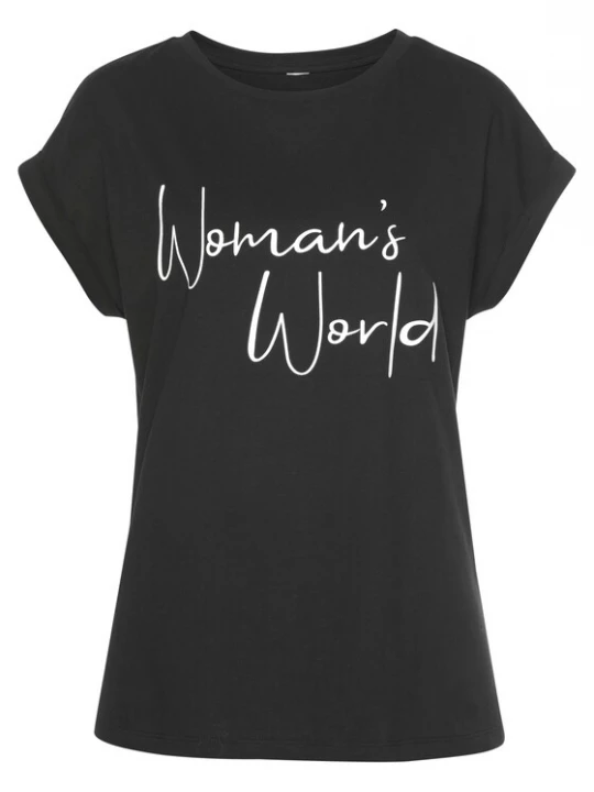 Foto van product LASCANA Shirt zwart / wit