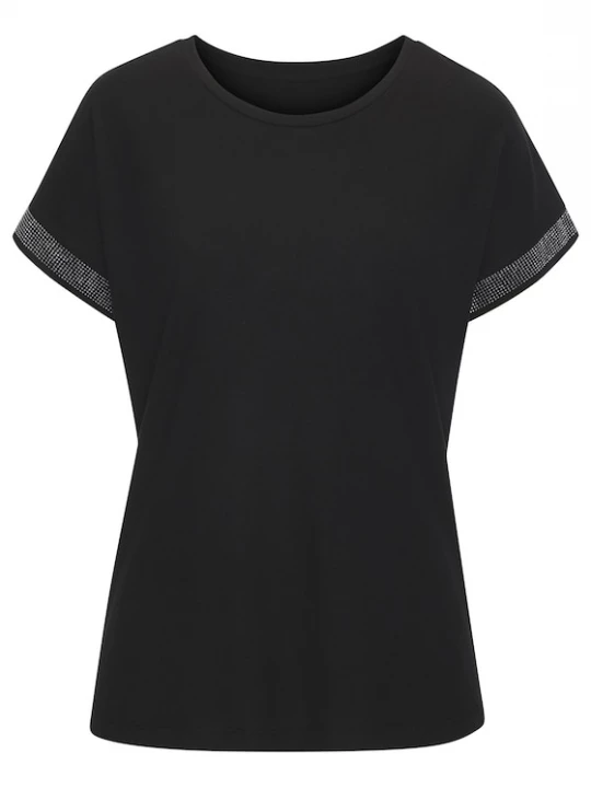 Foto van product LASCANA Shirt zwart / zilver