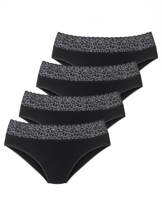 Foto van product LASCANA Slip donkergrijs / zwart