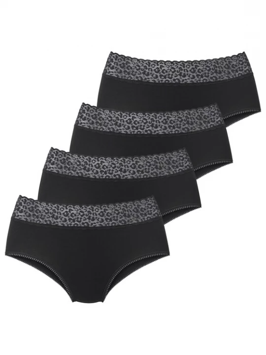 Foto van product LASCANA Slip grijs / zwart