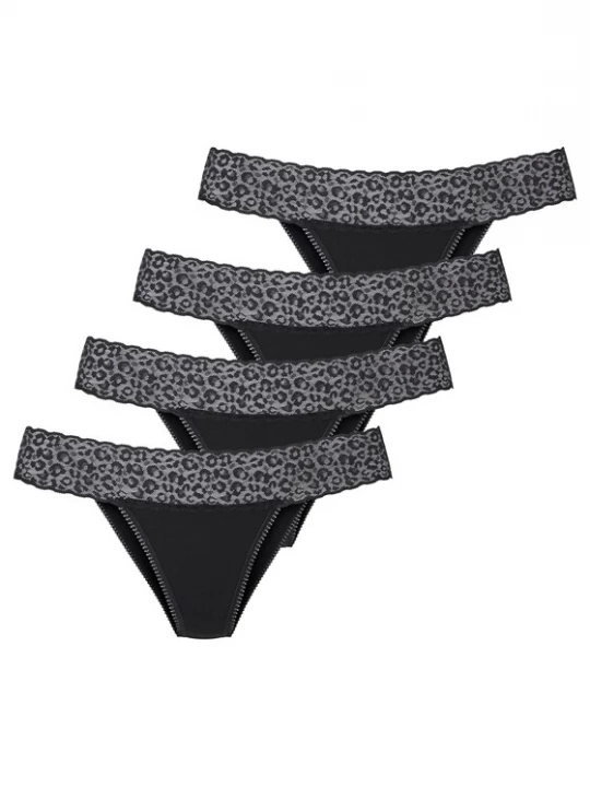 Foto van product LASCANA Slip grijs / zwart