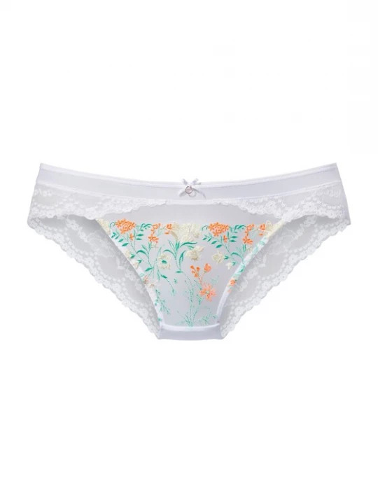 Foto van product LASCANA Slip groen / oranje / wit